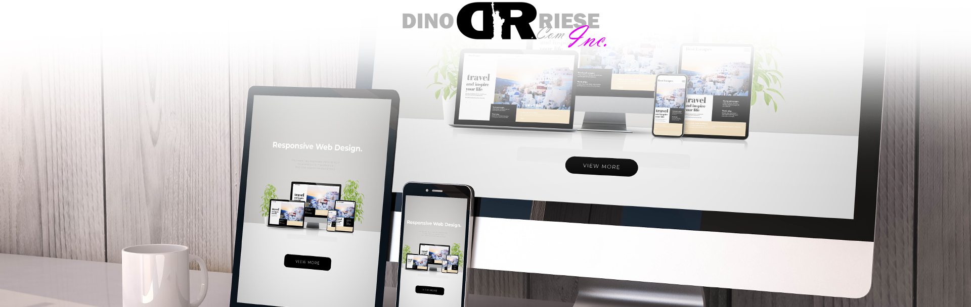 Mobile Responsive Web Design Professional Services  | DinoRiese.com Inc. - Image